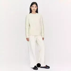 [지오다노주니어] 03415920 여아 기모 코듀로이 스트레이트 팬츠