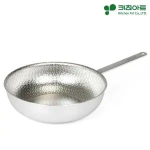 국산 무연마제스텐팬 통5중 스텐 볶음팬 인덕션용 무연마 궁중팬 웍 28cm 클린