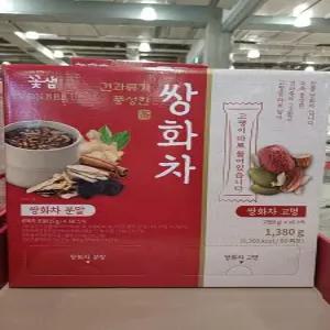 코스트코 꽃샘 본비 쌍화차 견과류가 풍성한 스틱형 분말 60개입 + 고명 60개 두레샵2
