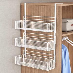 문걸이수납 수납선반 바구니행거 철제 걸이 화장실