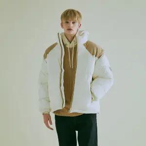 후아유 투웨이 유니 소매탈착 숏 푸퍼 패딩 점퍼