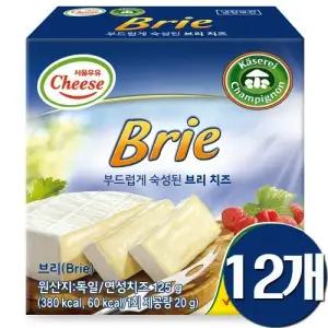 샴피뇽 브리치즈 125g 12개