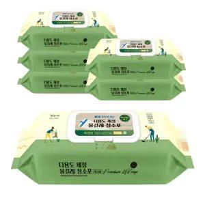 녹색나라 다용도 세정 물걸레 청소포 캡형 특대형 25p