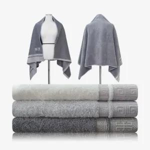 송월 격자바스 68x140 뱀부얀 대형수건500g