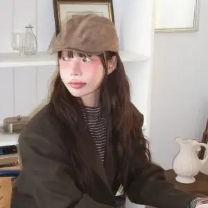 [모코블링] 스웨이드 헌팅캡 #모자