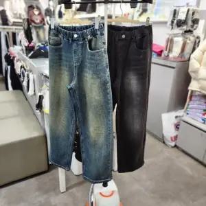 유솔 sh06 릴렉스핏 워싱 밴딩 데님  ULTJ25WZ1