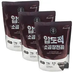 진한식품 바른 압도적 소곱창전골 1kg 3개
