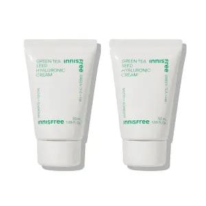 이니스프리 그린티 씨드 히알루론산 크림 50mL 2개