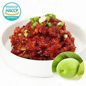 [웰굿][웰굿]HACCP 전북 프리미엄 매실 품은 씨앗젓갈 800g