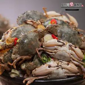 도시락 간장게장/돌게장 10kg(100미내외)