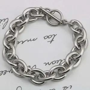 스틸 인기 써지컬 골리앗 체인 감성 남녀 공용 팔찌(8