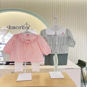 [압소바] 26SS미료 원피스(레깅스) 상하복 2벌세트(핑크민트) (A2A1113002)