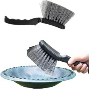 청소용 새 목욕 브러시 모이통 및 분수용 헤비 듀티 야외 스크럽 뻣뻣한 칫솔모가 있는 콘크리트 분수