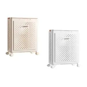 세탁용 틈새 빨래 바구니 접이식 수건통 재활용 빨래통 세탁 정리함 (WFK2RHG)