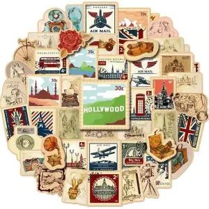 태블릿방수패치 다양한 꾸미기 50p 스탬프 다이어리꾸미기 (WFJ5LNK)