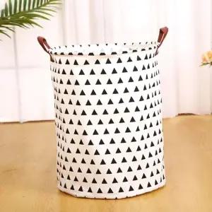 빨래바구니 대형 접이식 패브릭 세탁 바구니 작은삼각 (WFJPVBV)