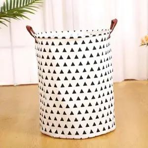 빨래바구니 대형 접이식 패브릭 세탁 바구니 작은삼각 (WFJPVBV)