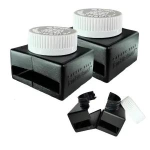 버클 가드 안전벨트 버튼 커버(2-Pk)는 및 장애 성인이 버스 상용 밴에서 버클을 풀지 못하도록