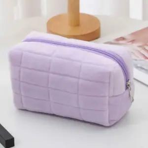 대형파우치 화장품 메이크업도구 가방 파우치 퍼플 (WFJPW1H)