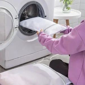 다용도 세탁망 사각형 메쉬 속옷 니트 빨래망 (WFJ5TTK)