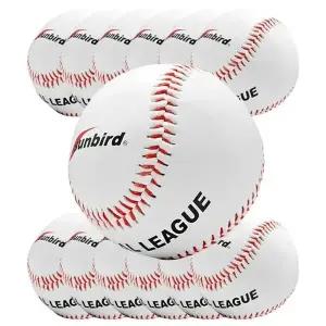 썬버드 가벼운 하드볼 야구공 12개 1P 캐치볼 경식구 (WFK61BM)