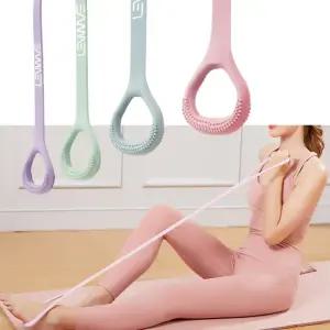 런웨이브 고탄력 실리콘 스트레칭밴드 필라테스 요가 헬스밴드