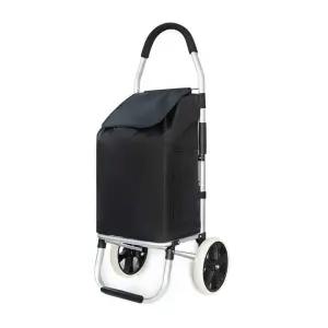 케이디코 시장바구니캐리어 바퀴달린장바구니 무소음 접이식손수레 휴대용 쇼핑 핸드 폴딩 장보기카트