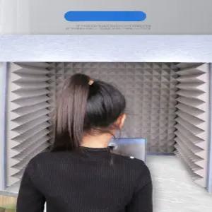 간이 방음 부스 스튜디오 조립식 가정용 녹음 흡음면 흡음재 흡음 미니 텐트 노래 녹음실