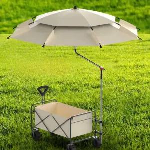 웨건 파라솔 캠핑우산 차양막 대형 연결 접이식 캐노피