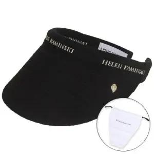 25SS 여성 카터 바이저햇 블랙 더스트백 포함 HAT51919 BLACK PKG