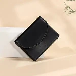 프리미엄 여자 3칸 심플 반지갑 지갑 동전지갑 데일리 (WFJ5X6P)