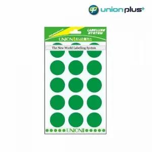 유니온플러스 원형스티커일반 300 25mm 라스티커 (WFK4B24)