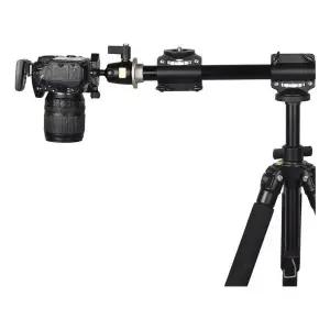 [하프클럽/]DSLR 카메라 용 4헤드 삼각대 크로스바 수직 조정 암 스튜디오 촬