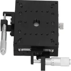 HGRVUTCFI 매뉴얼 XY 2축 선형 스테이지 100mm x 트리밍 베어링 튜닝 플랫폼 슬라이딩 테이블 마이크로미터