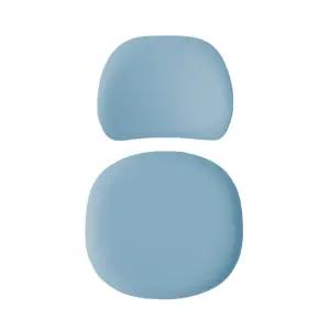 시디즈 링고 라벤더블루 교체세트 좌판 등판 의자부품 간단 셀프 교체