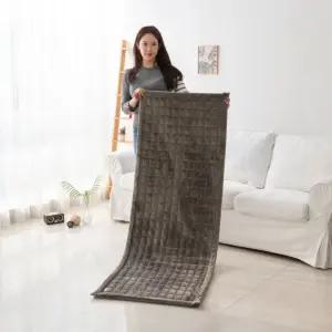 국산 겨울 밍크 극세사 소파패드 6인용 260cm 논슬립 대형 긴 소파패드