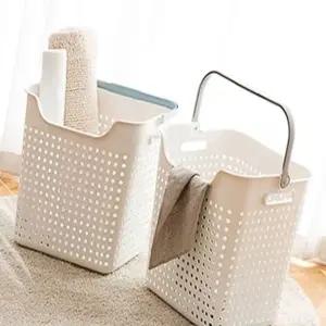 고품질 빨래 정리함 의류 수납 바구니 베란다 양말 세탁 보관함 (WFK6NSX)