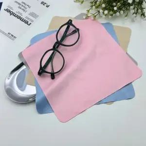 고급 극세사 안경닦이 렌즈 스마트폰용 안경천 랜덤컬러 (WFK90DI)