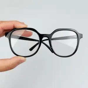 데일리 뿔테 안경 블랙 남자 가벼운 안경테 (WFK90GY)
