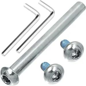 헥스 락 남녀 스쿠터 부품 축 앞쪽 후방 앨런 M8 나사 2-3-4륜 가구용 휠체어 킥 풀-알롱 왜건 인라인