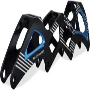 CAPETOS - 인라인 스피드 롤러 스케이팅 195mm 장착용 전문가용 6061 알루미늄 프레임(4x100mm 또는