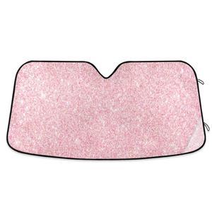 블루앵글 자동차 윈드실드 텍스처 핑크 패턴 바이저 전면 27 6인치 선쉐이드 오토 55인치 차량 액세서리