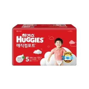 [하기스][하기스] 하기스 New 매직컴포트 밴드형 기저귀 5단계 남여공용 특대형 50P (42929292)