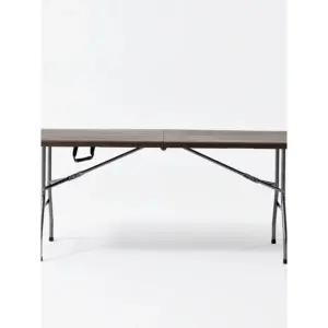 의자 접이식 브로몰딩 벤치 1.8m A. 102 테라 캠핑 짙은 블랙커피 인조 우드