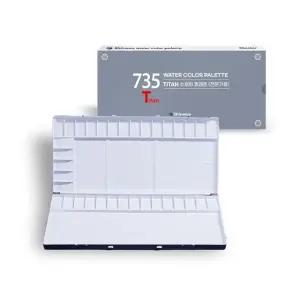 민신 알루미늄 수채화 타이탄 35칸 팔레트/735파레트 (WFK9379)