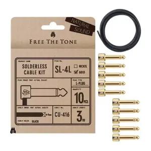 악기용품 pdt184 골드플러그 패치케이블 키트 CU416케이블 (WFK9PT3)