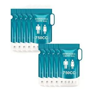 손잡이 소변봉투 일회용 운전 여행 간이 소변기 6P (WFKAII7)