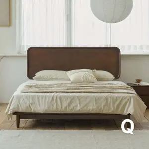 [상일리베가구]빈센트 2100 원목 침대프레임 퀸