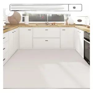 주방매트 방수 부엌 특대형 화이트 바닥