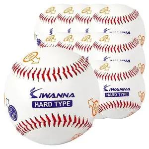 아이워너 하드볼 연습 경식구 12개 1P 캐치볼 야구공 (WFKAE3W)